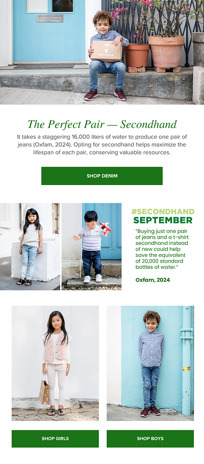 The Perfect Pair — Secondhand email