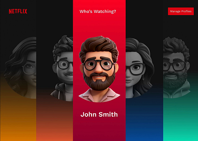 Netflix (Turn On the Sound) animation behance creative dailyui design dribbble graphic design illustration interactiondesign motion graphics netlfix ui