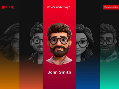 Netflix (Turn On the Sound) animation behance creative dailyui design dribbble graphic design illustration interactiondesign motion graphics netlfix ui