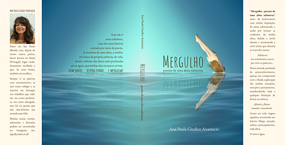 Book design: Mergulho - poesias de uma alma submersa book book art book cover book design graphic design illustration