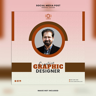 Social media post design creative poster design