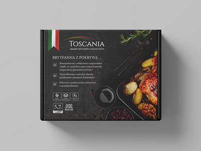 Packing box for Toscania brand box branding design gift box packing packing box