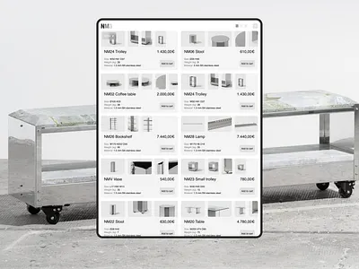 NM | tablet | website architecture concept design longreed ui web webdesign