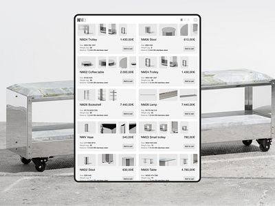 NM | tablet | website architecture concept design longreed ui web webdesign