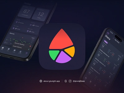 Glu Sight app diabetes tracking icon logo