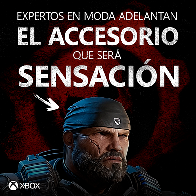 Xbox Chile. Meme Gears of War.