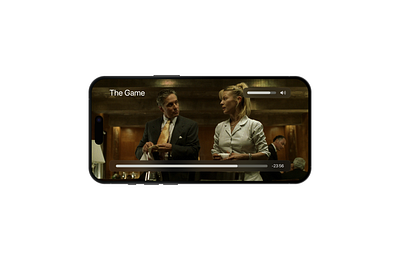 A video player apple glass light player ui video video player