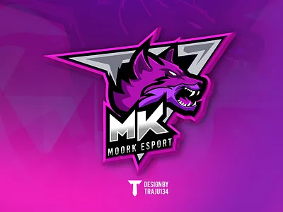 Moork Esport logo animation branding design esport esportlogo esports logo game esport gamer logo gaming logo graphic design l logo logodesign mascot logo streamer logo