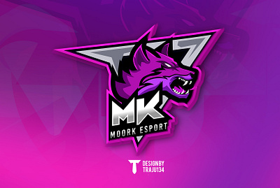 Moork Esport logo animation branding design esport esportlogo esports logo game esport gamer logo gaming logo graphic design l logo logodesign mascot logo streamer logo