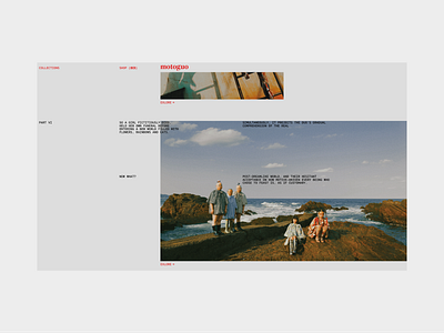 MOTOGUO | WEBSITE concept design graphic design illustration texture ui web webdesign