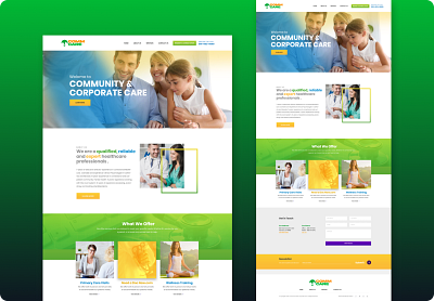 Comm Care - Website Design - Creasions web development website website design