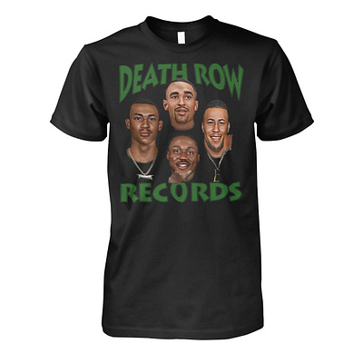 Chris Long Death Row Records Shirt design illustration