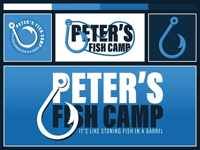 Peter's Fish Camp - Brand Experimentation branding church design design graphic design illustration logo logos vector