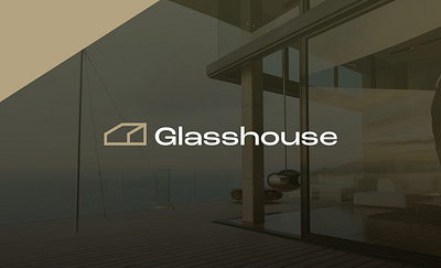 GlassHouse Branding Concept branding glass company branding glasshouse luxury branding