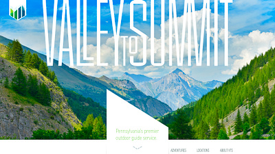 Valley To Summit . Website branding design graphic design product design ui ux website