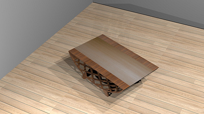 Elegant table 3d graphic design interior tables