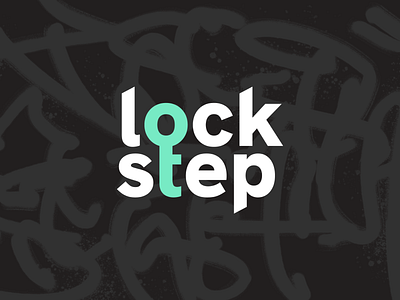 lockstep logo cybersecurity key lockstep logo design