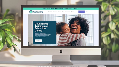 Healthmind | Counselling Clinic branding graphic design logo motion graphics ui