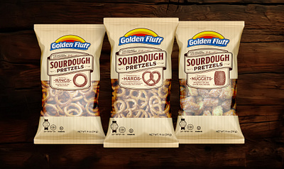 Sourdough Pretzels Packaging Design branding color theory consumer product packaging (cpg) design graphic design logo packaging design typography