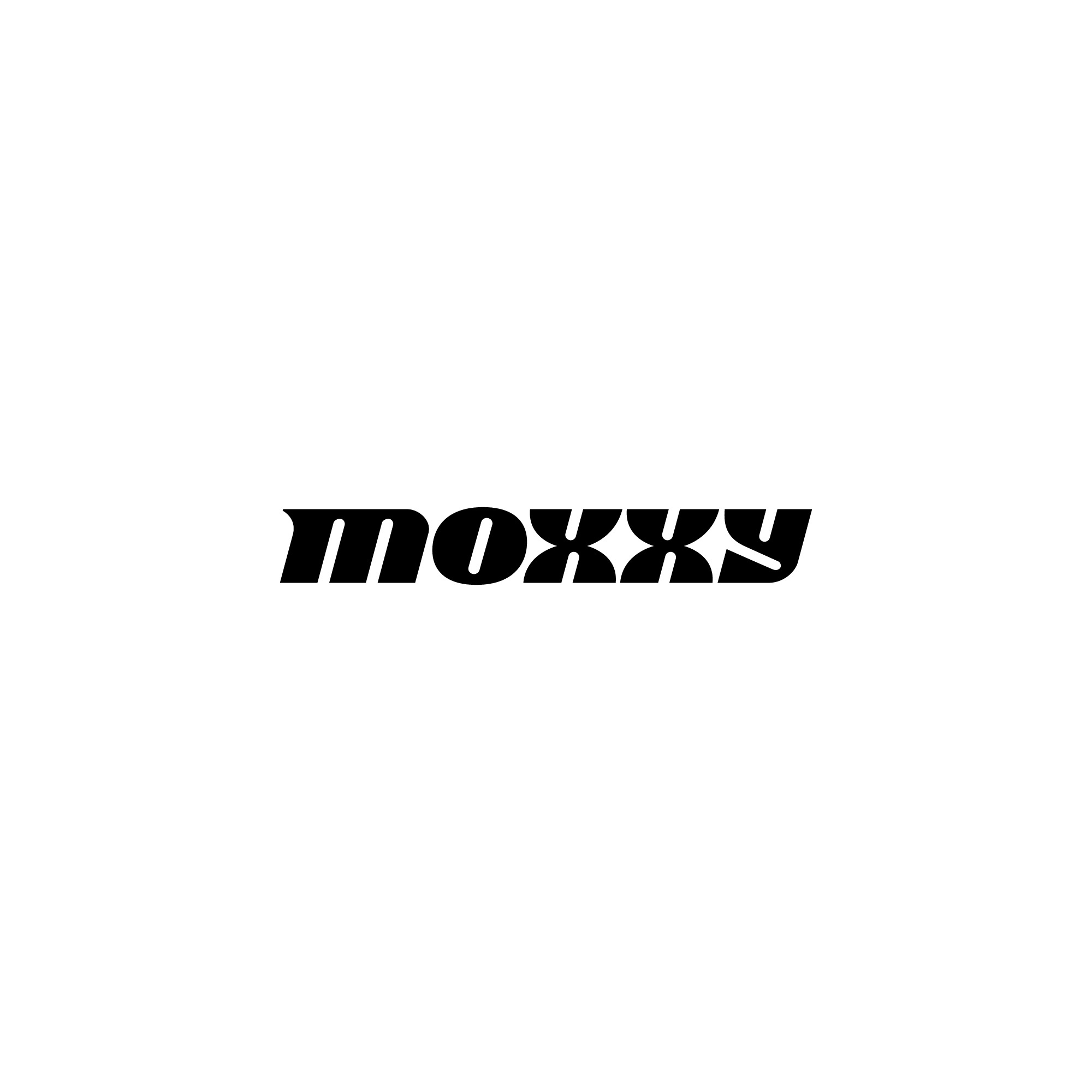 moxxy branding brandmark lettering logo logotype wordmark