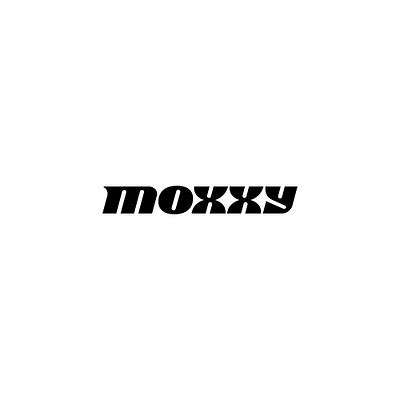 moxxy branding brandmark lettering logo logotype wordmark