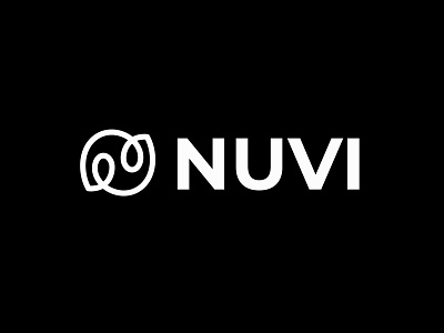 Nuvi 2 bold design geometric letter n logo logodesign modern n technology