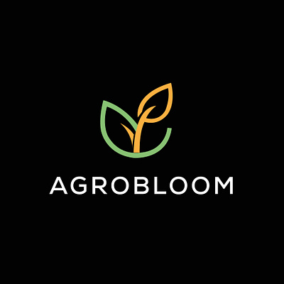 Agroloom Logo (Unused) agriculture logo agrobloom logo inspiration logo logo logo design minimalist logo modern logo