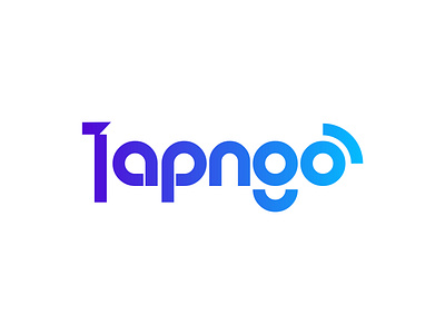 Tapngo Logotype b2b logo brand brand identity brand mark branding cash custom design digital identity illustration logo logodesign logotype money sales tech type typeface workmark