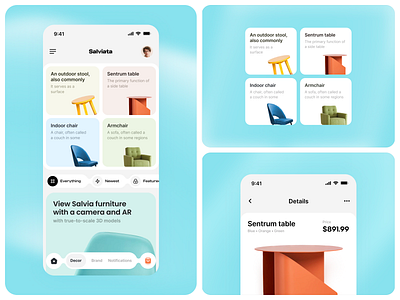 Furniture Mobile app app design ecommerce furniture furniture app furniture store home decor mobile mobile app mobile application modern online shop uiux