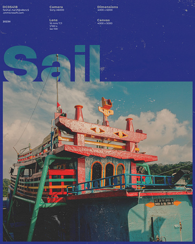 Sail poster design graphic design poster