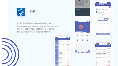 Small to Medium Business app app design appui attendance app branding business small to medium business sme ui