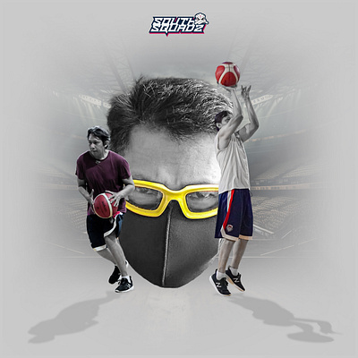 Me.. (self potrait) artist banner basketball basketball player graphic design illustration logo mascot player poster thumbnail