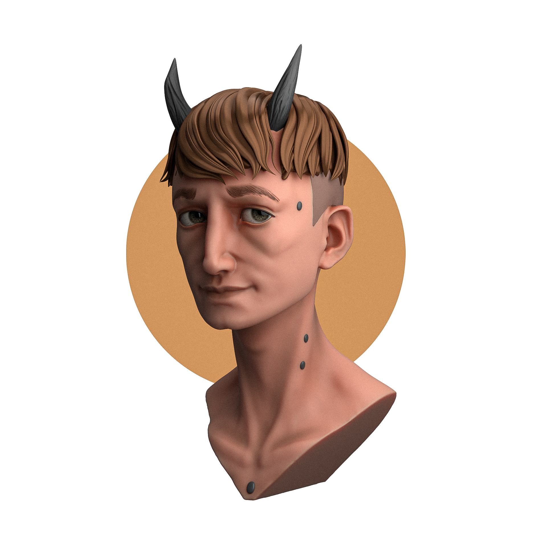 Demon 3d 3d art 3d rendering blender 3d cgi character design concept art creature design dark fantasy demon character digital sculpting stylized art zbrush