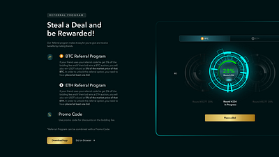 A Steal Deal Landing Page design landing page landingpage ui uiux webflow