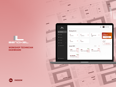 [LUCAS ] BENGKEL - Workshop Technician Dashboard car ecommerce car workshop dashboard design design flow design system ecommerce figma icon illustration mobile application product design quick view dashboard quickview ui uiux uiux design web design website workshop technician