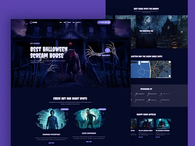 Best Halloween - Chains Landing Page bdthemes creative design design dribbble elementor elementor addon halloween landing page new design ready template template trending ui ux web design webdite wordpress