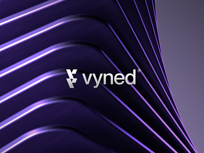 Vyned - Logo design for the neuro-computing company brand brand book brand identity branding graphic design icon logo logo book logo design logo mark startup visual identity