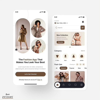 Fashion E-Commerce App animation app branding clean design design ecommerce ecommerceapp fashionapp fashionappui fashionappuiux fashionecommerceapp fashionmobileapp graphic design illustration logo minimal softdesign typography ux web