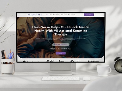 Healoverse app design branding ketamine ketaminetherapy mobile ui modernwebsite productdesign therapy therapywebsite trending ui uidesign uiux uxdesign websitedesign websiteui webuidesign