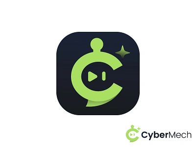 CyberMech Technologies - Robotic C Monogram Logo app logo artificial intelligence brand branding c design gradient logo graphic design icon letter logo logo logo design logotype modern logo software logo startup logo tech company tech logo technology logo vector