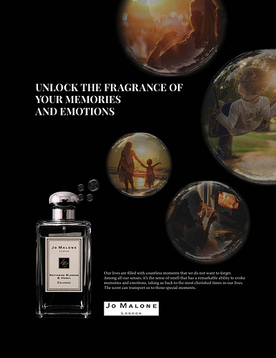 Print Ad - Jo Malone branding graphic design print ad