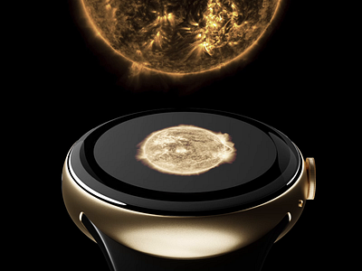 Solar Watch cgi design product productdesign solarpower watch