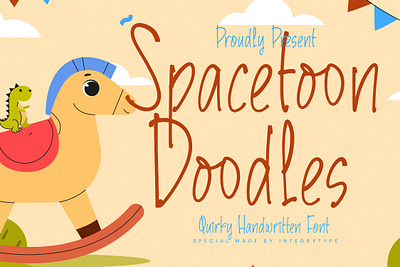 Spacetoon Doodles - Quirky Handwritten Font style