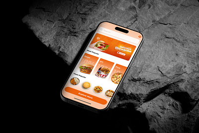 Food App Design | UI Design | Mobile App Design application design design inspiration designing food app food app design food app interface food app portfolio food app ui mobile app mobile app design ui uiux user interface