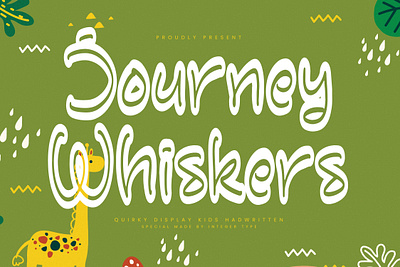 Journey Whiskers - Dispaly Kids Handwritten style