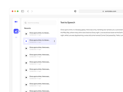 Text to Speech ai generative ai prompting sound design text to speech ui ui ux