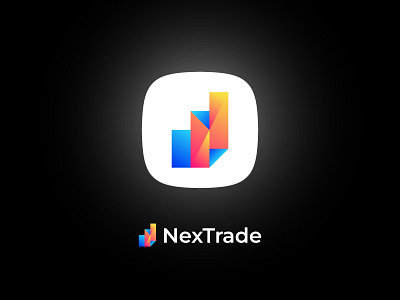 NexTrade Logo, Financial Logo, Trading Company Logo Design bar chart logo best trading company logo brand identity branding finance financial logo identity investing logo logo design logodesigner logos logotype modern logo startup logo statistic bar logo stock market app trade logo trading company logo trading firm logo