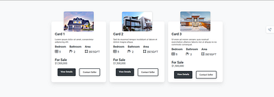 Daily UI Challenge #045 card challenge css dailyui day45 design html realestate