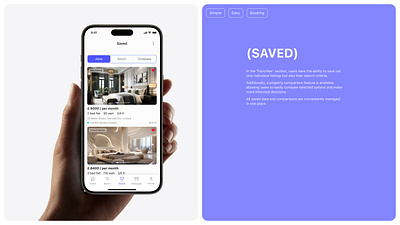 💡 Favorites & Comparison Feature appfeatures favoritesfeature mobileapp propertysearch realestateapp realestatedesign uiux