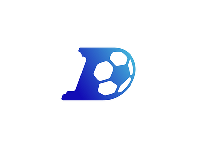 D Soccer Ball Logo ball logo branding d logo design logo logo branding logos soccer logo